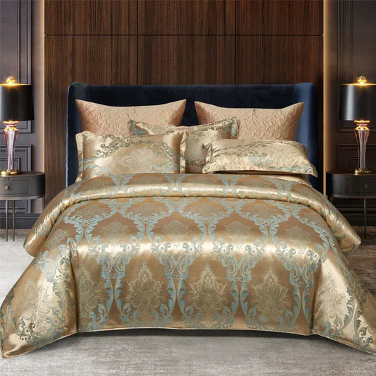 Satin Duvet Cover Set | Luxurious Soft Fabric | Elegant Design for Queen and King Beds | Summer Bedding 0