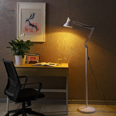 ScandiGlow | Elegant Modern Black Floor Lamp for Living Room with Swivel Design 1