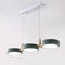 ScandiGlow | Elegant Modern Chandelier Light for Dining Room with Iron and Wood Accents