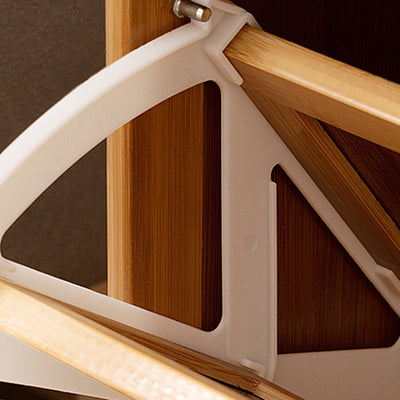 Shoe Storage Bench | Bamboo & ABS | Breathable Flip-Top Design | Entryway Shoe Rack 6
