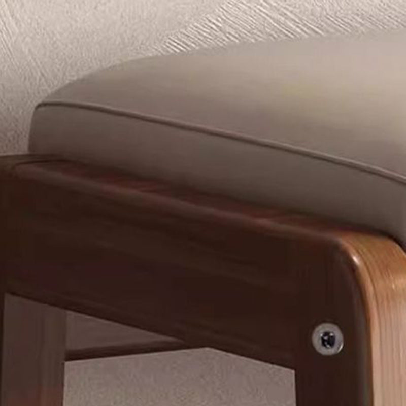 Shoe Storage Cabinet | Solid Wood & Tech Cloth | Compact 1-Tier Design | Entryway Organizer 6