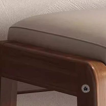 Shoe Storage Cabinet | Solid Wood & Tech Cloth | Compact 1-Tier Design | Entryway Organizer 6
