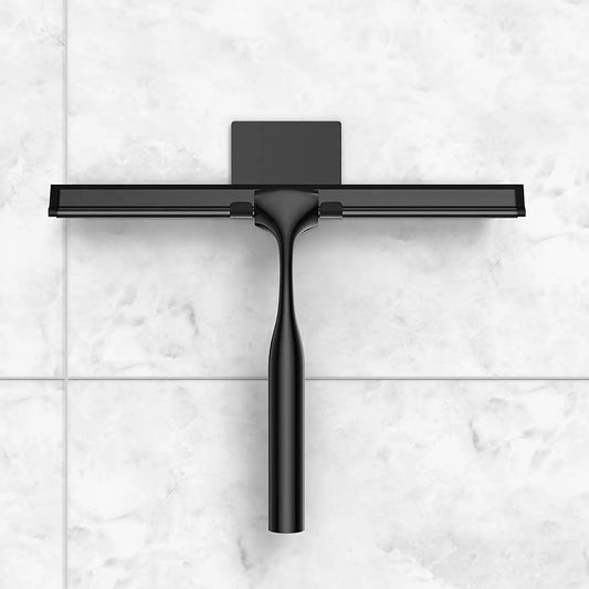 Shower Squeegee | Stainless Steel | Ergonomic Handle | Modern Design | Bathroom Essential 0
