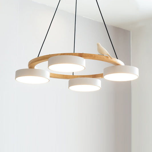 SiennaBird | Elegant Modern Round Chandelier for Stylish Interiors 0