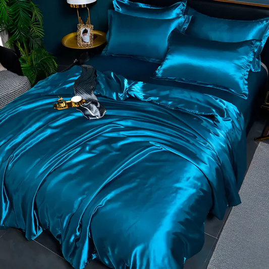 Silk Bedding Set | Soft and Breathable Duvet Covers | Luxurious Comfort for Bedroom 0