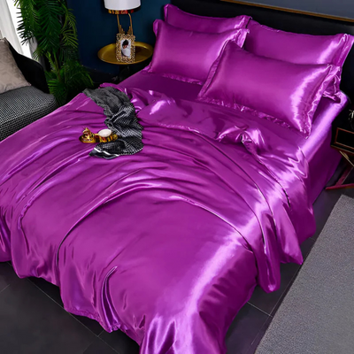Silk Bedding Set | Soft and Breathable Duvet Covers | Luxurious Comfort for Bedroom 12
