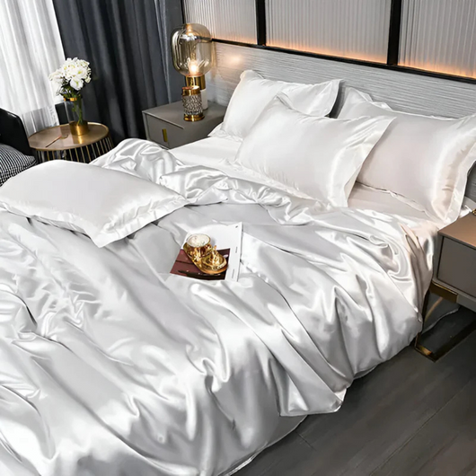 Silk Bedding Set | Soft and Breathable Duvet Covers | Luxurious Comfort for Bedroom 4