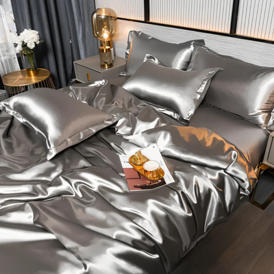 Silk Bedding Set | Soft and Breathable Duvet Covers | Luxurious Comfort for Bedroom 9