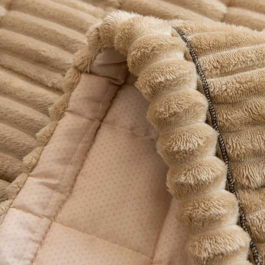 Sofa Cover | Plush Microfiber Blend | Pet-Friendly Protection & Non-Slip Design | Living Room 1
