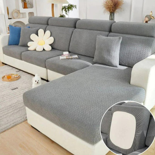 Sofa Cover | Premium Stretch Fabric | Pet-Friendly & Machine Washable | Living Room Protection 0