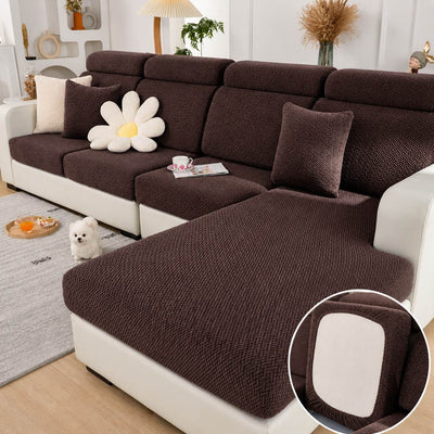 Sofa Cover | Premium Stretch Fabric | Pet-Friendly & Machine Washable | Living Room Protection 12000