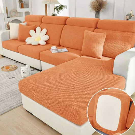 Sofa Cover | Premium Stretch Fabric | Pet-Friendly & Machine Washable | Living Room Protection 6
