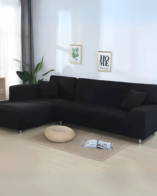 Sofa Cover | Stretchable Milk Silk Fabric | Easy Slip-On Design | Perfect for Living Room 0