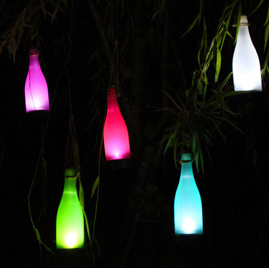 SolarGlow | Eco-Friendly Multicolor Outdoor Pendant Lighting 3