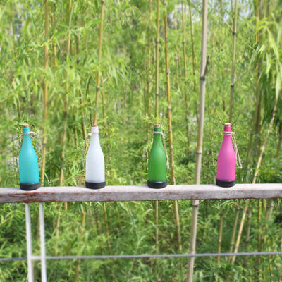 SolarGlow | Eco-Friendly Multicolor Outdoor Pendant Lighting 4