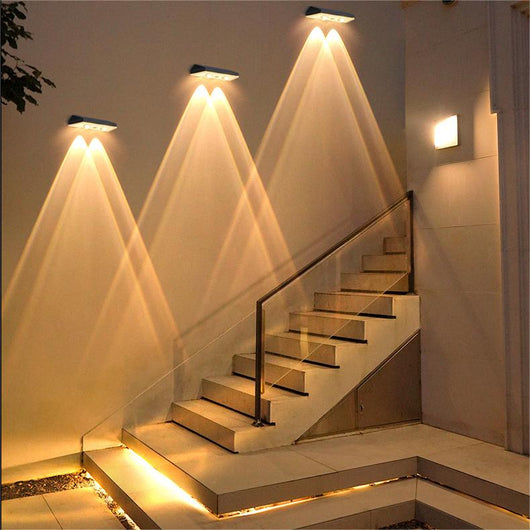 SolarGlow | Stylish Waterproof Solar Fence Lights for Walkways and Gardens 0