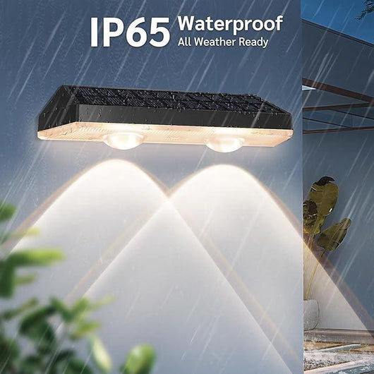 SolarGlow | Stylish Waterproof Solar Fence Lights for Walkways and Gardens 5
