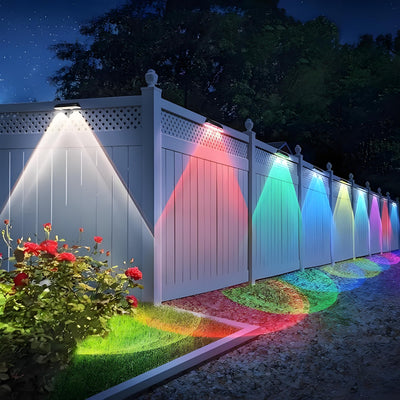 SolarGlow | Stylish Waterproof Solar Fence Lights for Walkways and Gardens 8