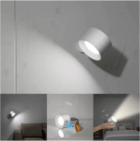 Spotlight | Elegant Wireless Wall Lamp with 360° Rotation and Dimming Options 2