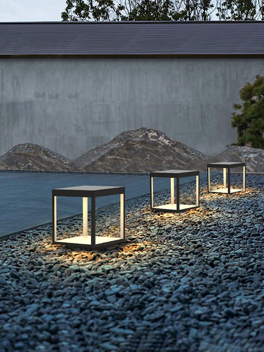 SquareFrame | Elegant Waterproof Outdoor Wall Light for Landscape Lighting 7