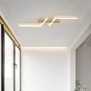 Stekglow | Modern Elegant Ceiling Light with Integrated LED Illumination