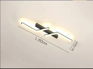 Stekglow | Modern Elegant Ceiling Light with Integrated LED Illumination