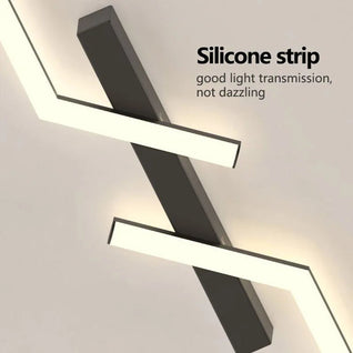 Stekglow | Modern Elegant Ceiling Light with Integrated LED Illumination