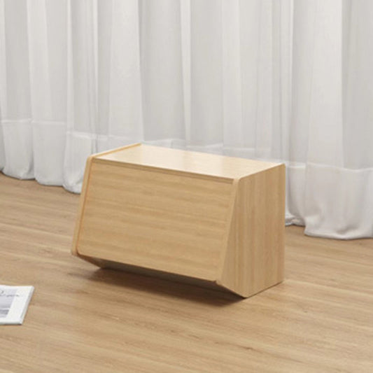 Storage Cabinet | Solid Wood Multi-Layer Organizer with Doors for Bedroom and Living Room 0