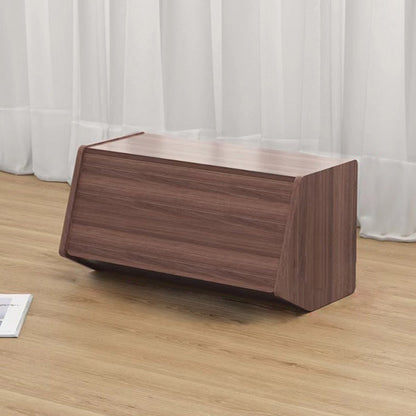 Storage Cabinet | Solid Wood Multi-Layer Organizer with Doors for Bedroom and Living Room 12