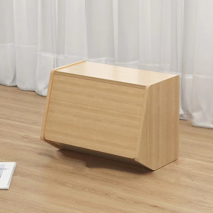 Storage Cabinet | Solid Wood Multi-Layer Organizer with Doors for Bedroom and Living Room 9