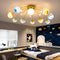 TerraGlow | Colorful Playful 13-Light Semi-Flush Mount Ceiling Light