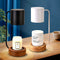 TerraGlow | Elegant Modern Wood Table Lamp for Bedroom and Living Room