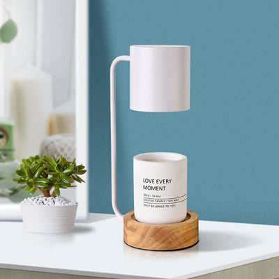 TerraGlow | Elegant Modern Wood Table Lamp for Bedroom and Living Room 11