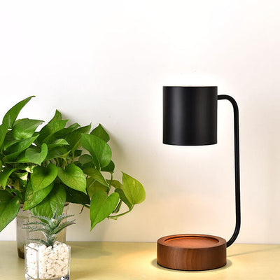 TerraGlow | Elegant Modern Wood Table Lamp for Bedroom and Living Room 1