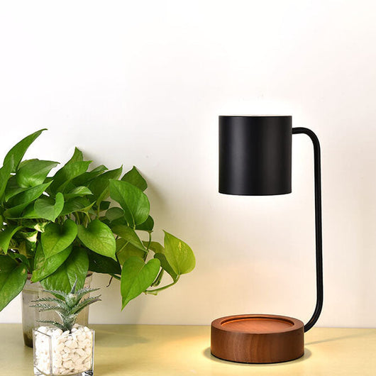 TerraGlow | Elegant Modern Wood Table Lamp for Bedroom and Living Room 1