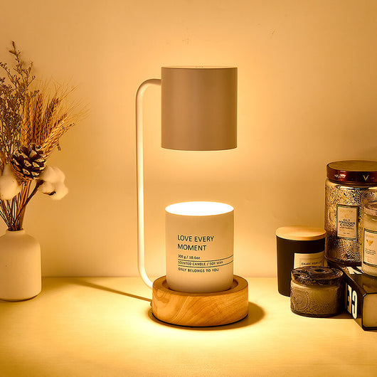 TerraGlow | Elegant Modern Wood Table Lamp for Bedroom and Living Room 5