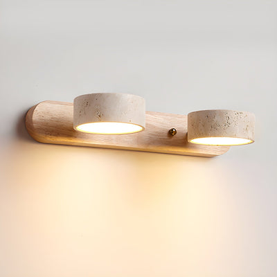 Travertine Elegance | Modern Stylish Wall Light Sconce for Ambient Illumination 14