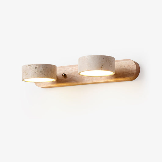 Travertine Elegance | Modern Stylish Wall Light Sconce for Ambient Illumination 1