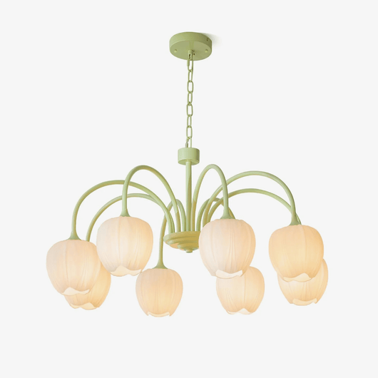 TulipAura | Elegant Modern Chandelier for Dining Room with Adjustable Chain 1