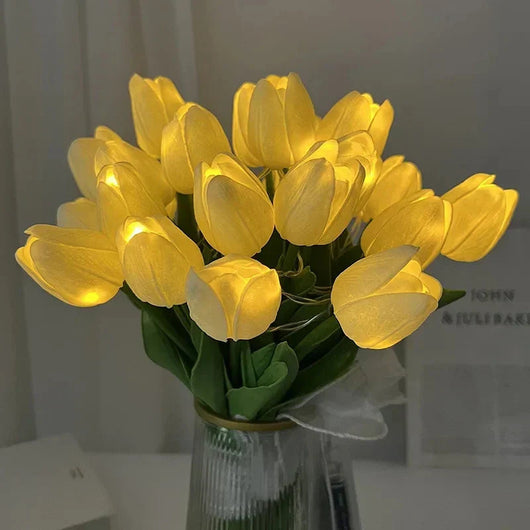 TulipGlow | Elegant Portable LED Night Light for Home Décor 4