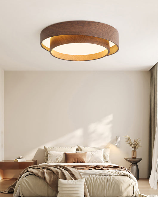 VaakoLight | Elegant Modern Flush Mount Ceiling Light Fixture with LED 3