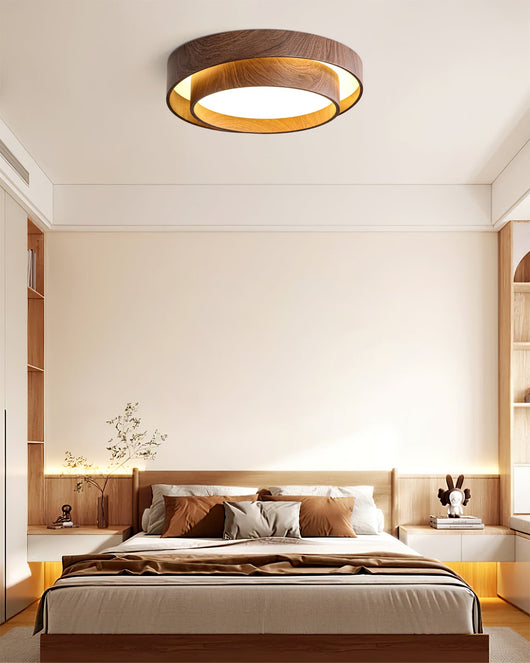 VaakoLight | Elegant Modern Flush Mount Ceiling Light Fixture with LED 4