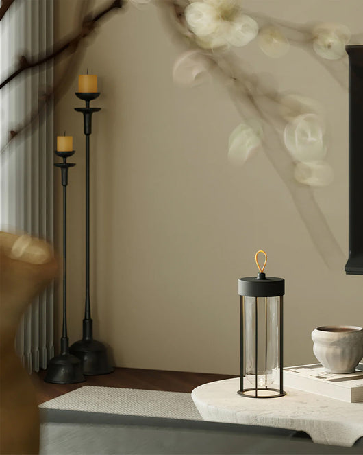 VitroLight | Elegant Portable Cordless Table Lamp with Rechargeable Battery 5