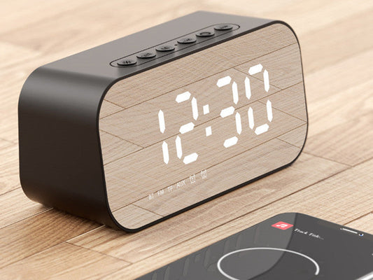 Voltix | Bluetooth Speaker with Subwoofer and Alarm Function for Home and Office Use 0