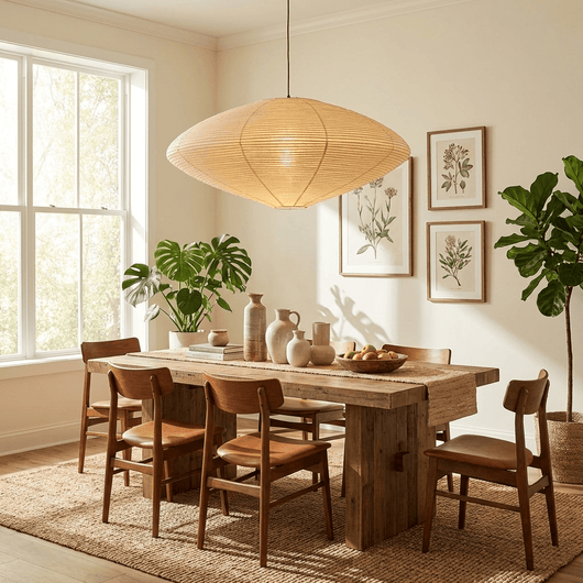 WashiLight | Elegant Modern Washi Paper Pendant Lamp for Stylish Lighting 2