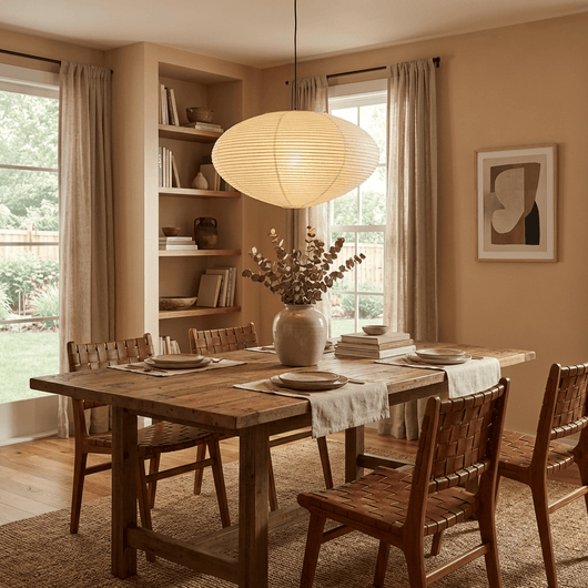 WashiLight | Elegant Modern Washi Paper Pendant Lamp for Stylish Lighting 4