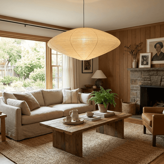 WashiLight | Elegant Modern Washi Paper Pendant Lamp for Stylish Lighting 6