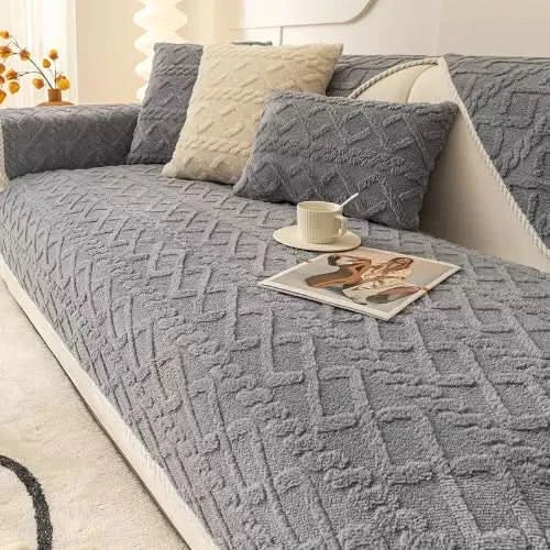 Waterproof Sofa Cover | Non-Slip Premium Polyester | Elegant Living Room Protection 0