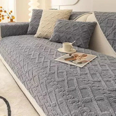 Waterproof Sofa Cover | Non-Slip Premium Polyester | Elegant Living Room Protection 0