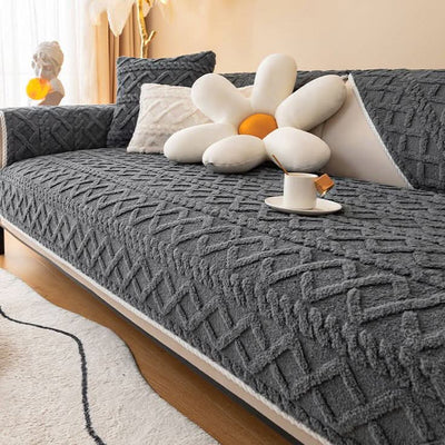 Waterproof Sofa Cover | Non-Slip Premium Polyester | Elegant Living Room Protection 4